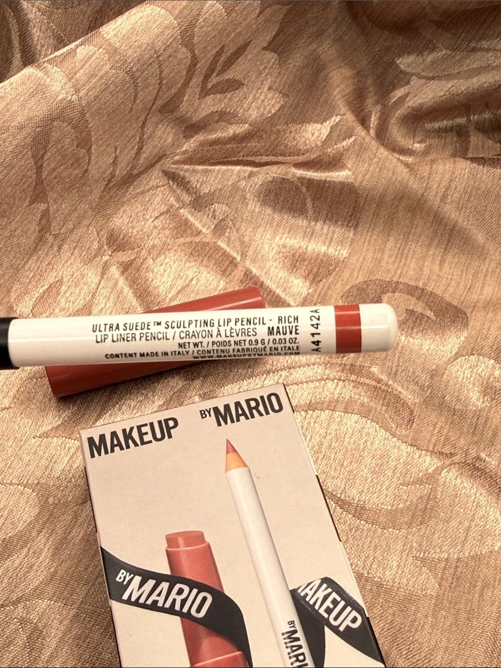 Makeup By Mario Lip Serum & Liner Set - Rosewood Glow & Rich Mauve